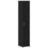 Slim Storage Cabinet Black oak 30 x 42.5 x 225 cm 3365629