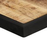 Dining Table 160 cm Rough Mango Wood 320693