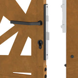 Garden Gate 100x175 cm Weathering Steel Light Design 4100957