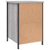 Bedside Cabinet Grey Sonoma 40x42x60 cm Engineered Wood 825909