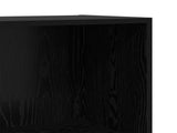 Bookshelf Black Oak 80 x 30 x 114 cm Engineered Wood 8003717