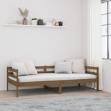 Day Bed without Mattress Honey Brown 90x190cm Solid Wood Pine 814637