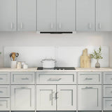 Kitchen Backsplash 2 pcs Transparent 100 x 40 cm Tempered Glass 3415431