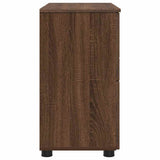 Bathroom Cabinet with Drawer Brown Oak 76.5 x 35 x 64 cm 883301