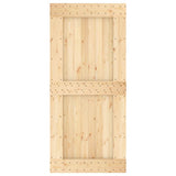 Door NARVIK 95x210 cm Solid Wood Pine 154440