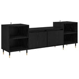 TV Cabinet Black Oak 160 x 35 x 55 cm Engineered Wood 882725