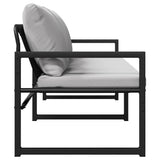 Garden Furniture Light Grey 180 x 72.5 x 71 cm Polyester 42009983