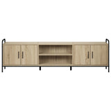 TV Cabinet 167.5 x 33 x 50 cm Sonoma Oak Engineered Wood 8013723