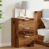 ZNTS Bedside Cabinets 2 pcs Old Wood 40x36x65 cm Engineered Wood 856933