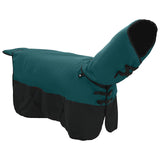 Horse Blanket Dark Green and Black 135 cm Polyester 42013143