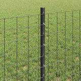 Fence and Post Grey 0.6 x 10 m Steel 3336055