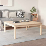 Coffee Table 100x100x40 cm Solid Wood Pine 814289