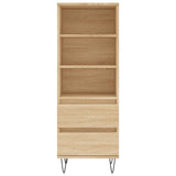 Highboard Sonoma Oak 40x36x110 cm Engineered Wood 831511