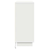 LED Sideboard White 90 x 32 x 75 cm Engineered Wood 869674