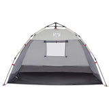 ZNTS Beach Tent 2-Person Grey Quick Release Waterproof 4005298
