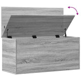 Storage Box Grey Sonoma 100x42x46 cm Engineered Wood 840665