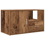 Corner Cabinet Old Wood 200x40x45 cm Engineered Wood 3307835