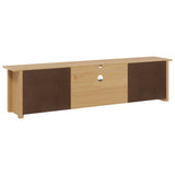 TV Rack HILL Honey Brown 158 x 40 x 39.5 cm Solid Pine Wood 42025045