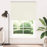 ZNTS Roller Blind Blackout Off White 165x230 cm Fabric Width 161.6 cm Polyester 4011739