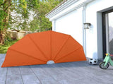 Collapsible Terrace Side Awning Terracotta 160 cm 44579