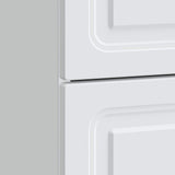 Bedside Cabinet White 43 x 41 x 63.5 cm Engineered Wood 895705