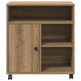 Printer Stand Artisan oak 60 x 50 x 67 cm Engineered wood 862283