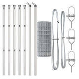 Ground Fix Welded Wire Fence 10 x 0.8 m 3350477