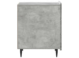 Bedside Cabinet Concrete Grey 43x 41 x 68 cm Engineered Wood 894328