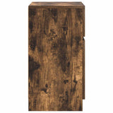 Bedside Cabinets 2 pcs Smoked Oak 39x35x65 cm Engineered Wood 861328