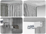 Bathroom Furniture Set 6 pcs Grey Sonoma 3407180