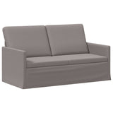 Sofa Set 2 pcs Taupe Fabric 3433154