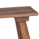 Bench Natural 50.5 x 25 x 47.5 cm Solid Mahogany wood 42012394