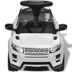 ZNTS Land Rover 348 Kids Ride-on Car with Music White 10083