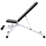 ZNTS Workout Bench with Barbell and Dumbbell Set 60.5 kg 275347