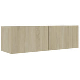 2 Piece TV Cabinet Set Sonoma Oak Engineered Wood 3079017