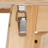 Foldable Bar Table 78 cm Fir Wood 45532