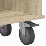 TV Stand Sonoma Oak 100 x 35 x 35 cm Engineered Wood 891034