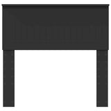 Headboard Black Oak Engineered wood 888463