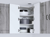 Dishwasher Panel Kalmar Grey Sonoma 57 x 57 x 80 cm 884730