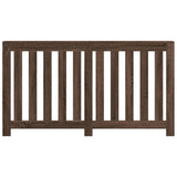 Radiator Cover Brown Oak 149x20x82 cm Engineered Wood 852750