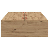 Storage Bed Frame Artisan Oak 100 x 200 cm Engineered Wood 3335356