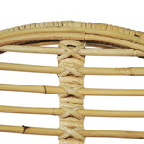 Dining Chairs 4 pcs Natural Rattan 244570