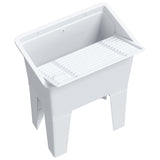 Laundry Tub White 59x41x75 cm Resin 4002799