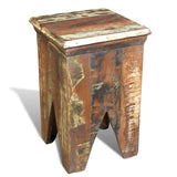 Stool Solid Reclaimed Wood 240951