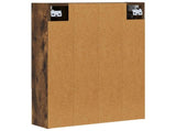 Bathroom Mirror Cabinet with Shelf Smoked Oak 50 x 14.5 x 70 cm 889203