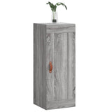 Wall Mounted Cabinet Grey Sonoma 34.5x34x90 cm Engineered Wood 830482