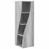 Corner Cabinet Grey Sonoma 32x32x102cm Engineered Wood 889861