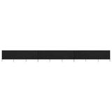 Wind Screen Black Non-woven fabric, Wood Extra Long Foldable 47202