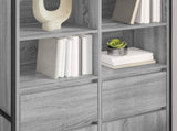 Sideboard 2 pcs Grey Sonoma 81 x 36 x 150.5 cm Engineered Wood 3403037
