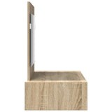 Dressing Table Brown 83 x 40 x 70 cm Engineered Wood 865201